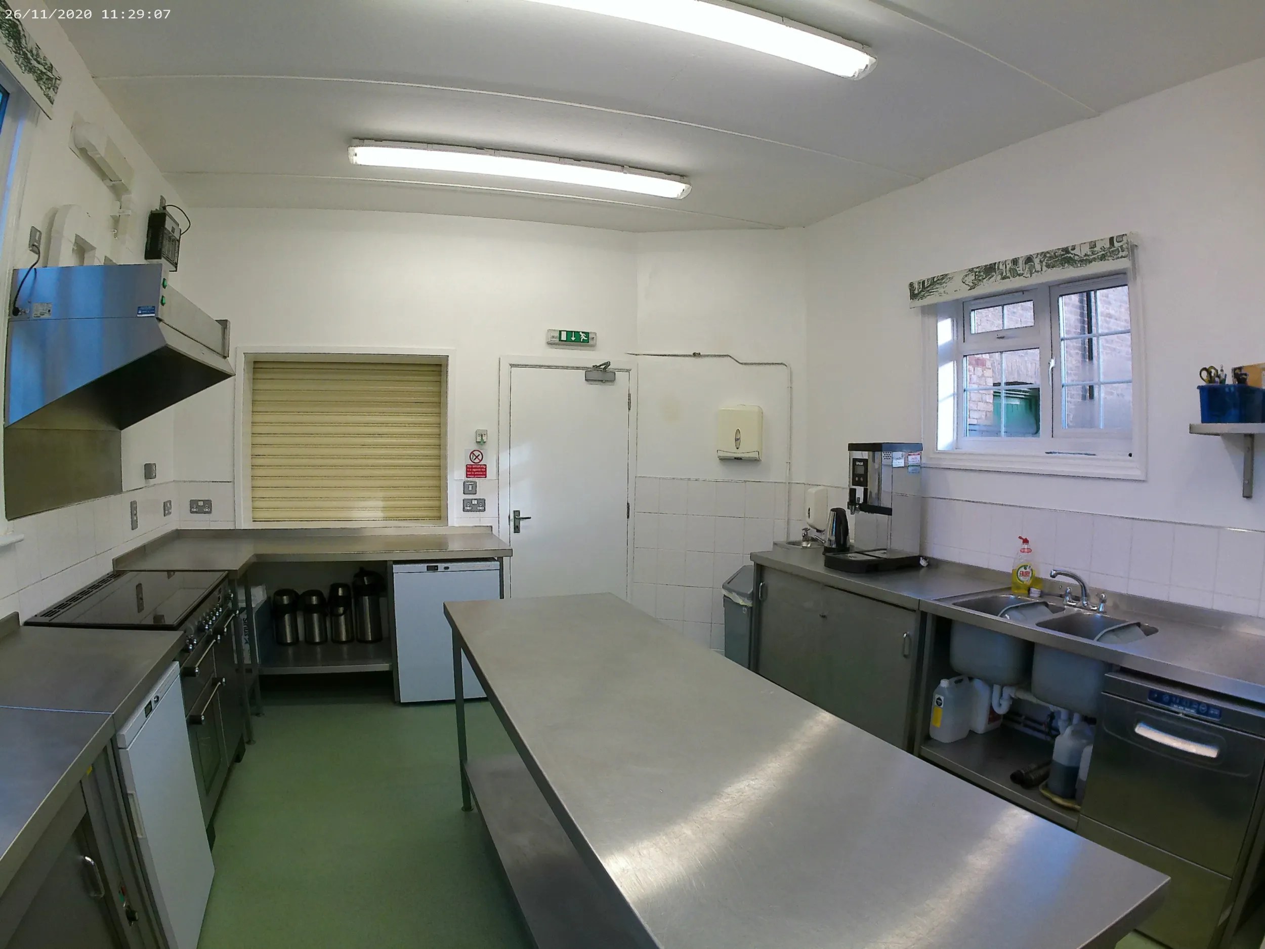 Abbotsley Village Hall kitchen full length